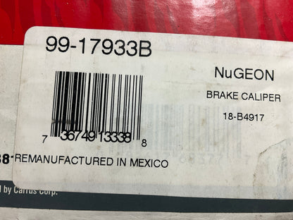 REMAN. Nugeon 99-17933B Front Right Passenger Side Disc Brake Caliper