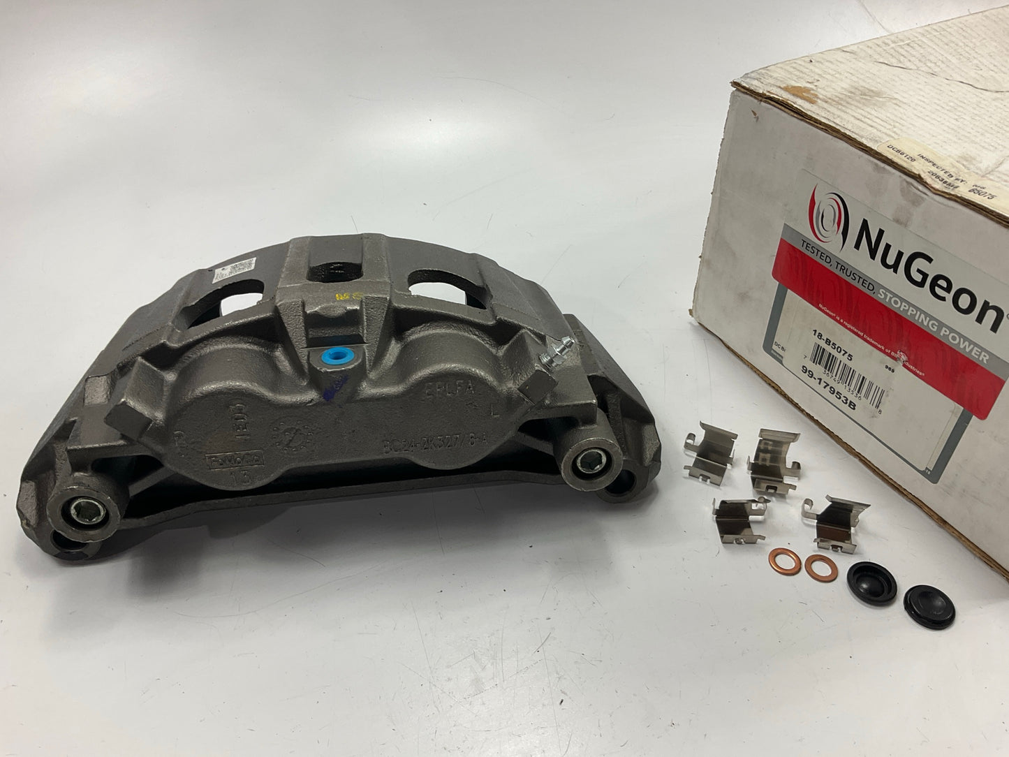 REMAN. Nugeon 99-17953B Rear Left Drivers Side Disc Brake Caliper