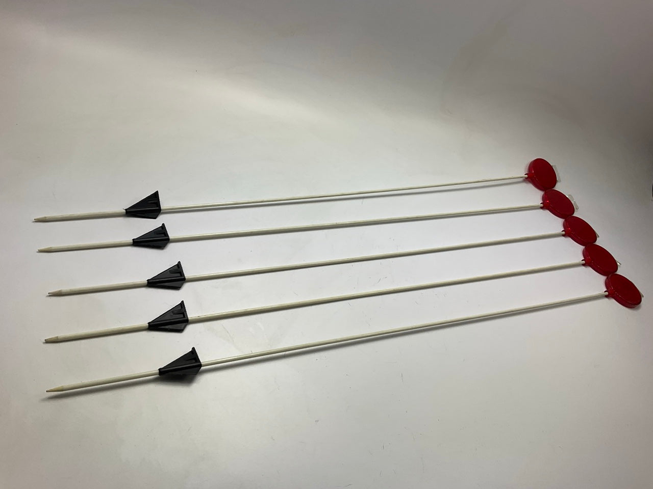5 Pack - Nuvue 2661 46'' Red Driveway Markers Reflectors