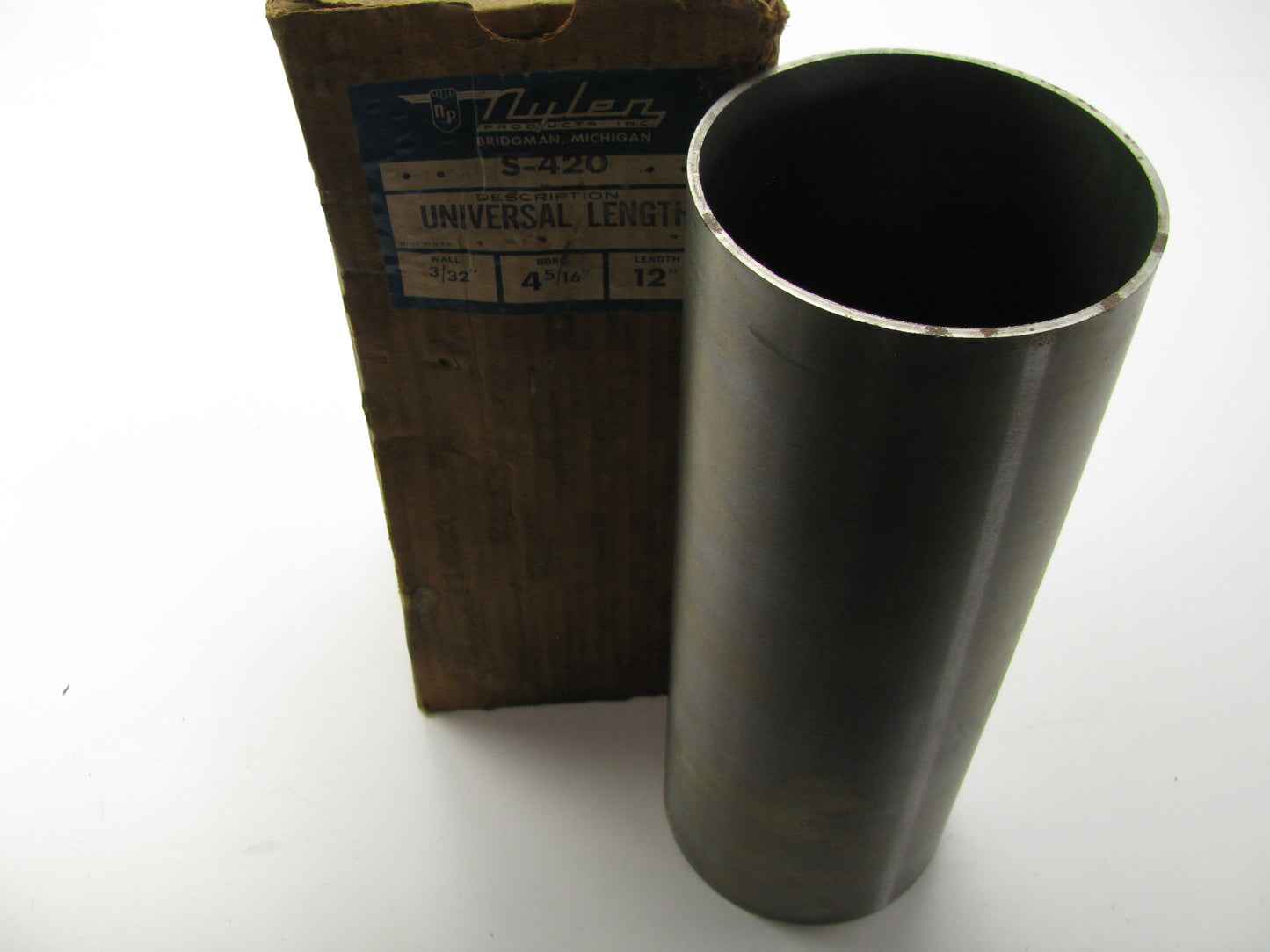 Nylen S-420 Universal Cylinder Block Sleeve - 4-5/16'' Bore 3/32'' Wall X 12'' Long