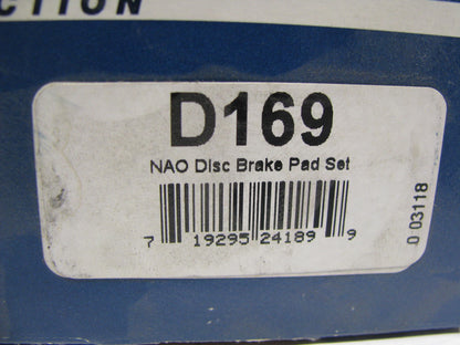 Oe Brand D169 Front Disc Brake Pad Set For 1970-1979 Toyota Corolla