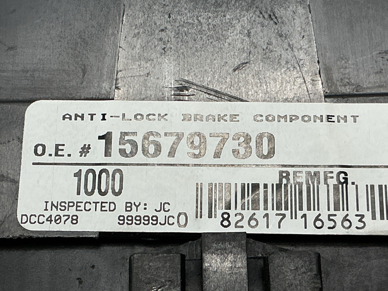 Oem Remanufacturing 12-1000 ABS Control Module 15679730