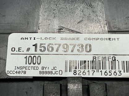 Oem Remanufacturing 12-1000 ABS Control Module 15679730