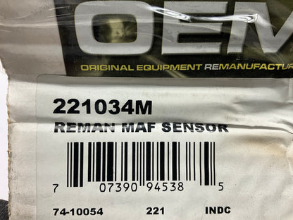 REMAN. Oem Remanufacturing 221034M MAF Mass Air Flow Sensor