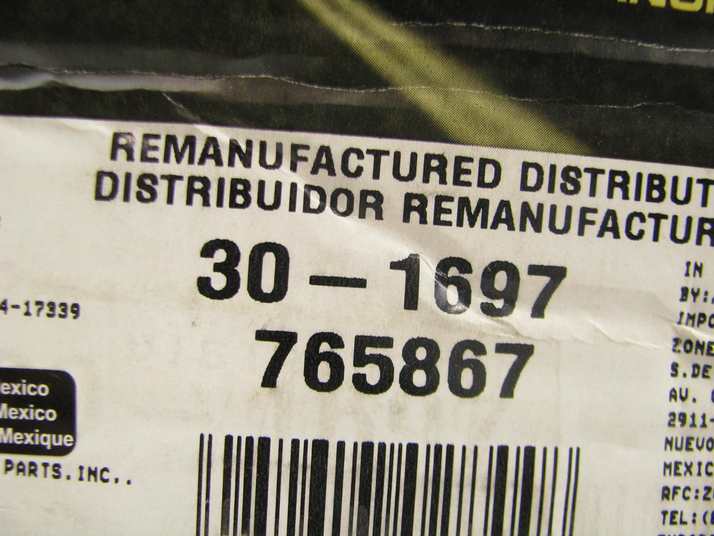 Oem Remanufacturing 30-1697 Reman Electronic Distributor 1978-1988 GM 4.1L 4.8L