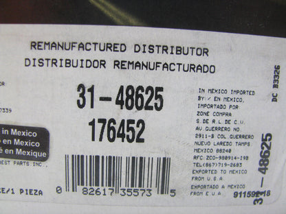 Oem Remanufacturing 31-48625 Remanufactured Distributor For 87-95 Chrysler 3.0L