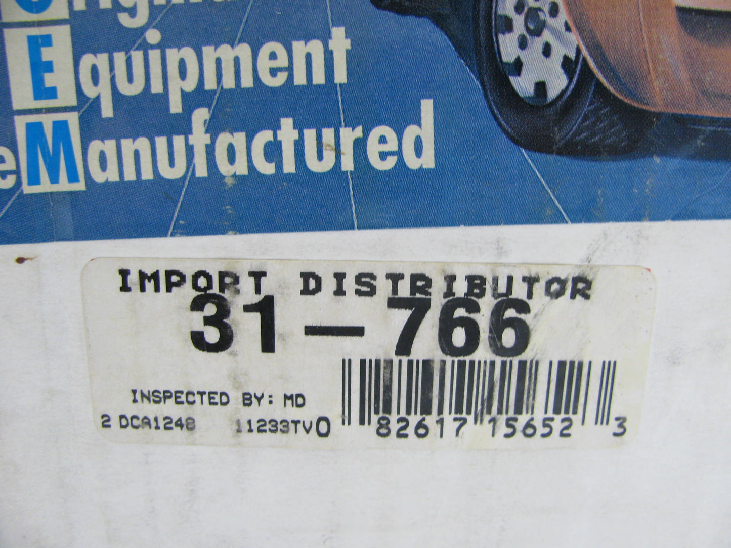 OEM Remanufacturing 31-766 Distributor - 1987-1991 Camry, 1987-1989 Celica 2.0L