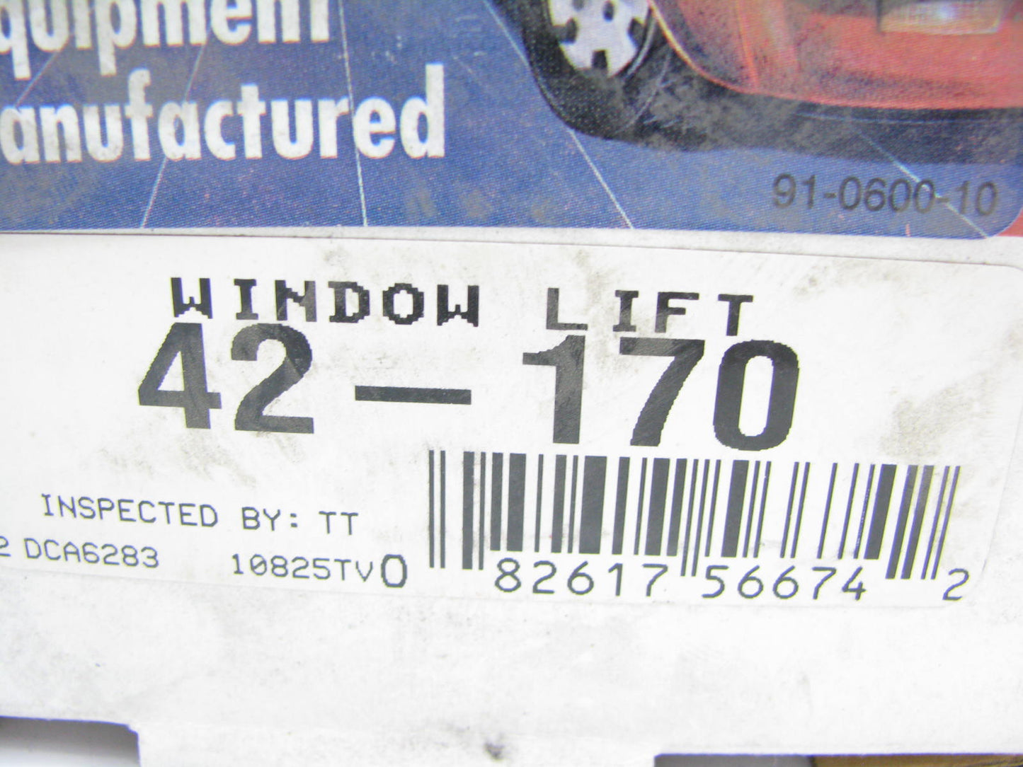 Oem Remanufacturing 42-170 Reman Power Window Motor - Front