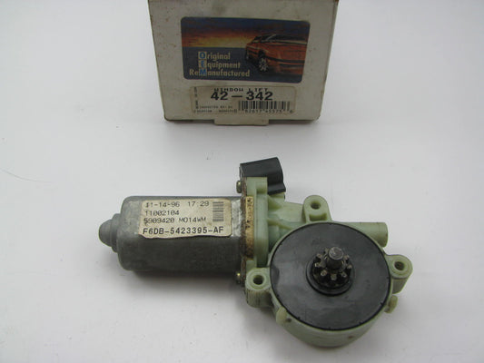 REMAN. OEM 42-342 Front Left Power Window Motor - 1996-1997 Taurus, Sable