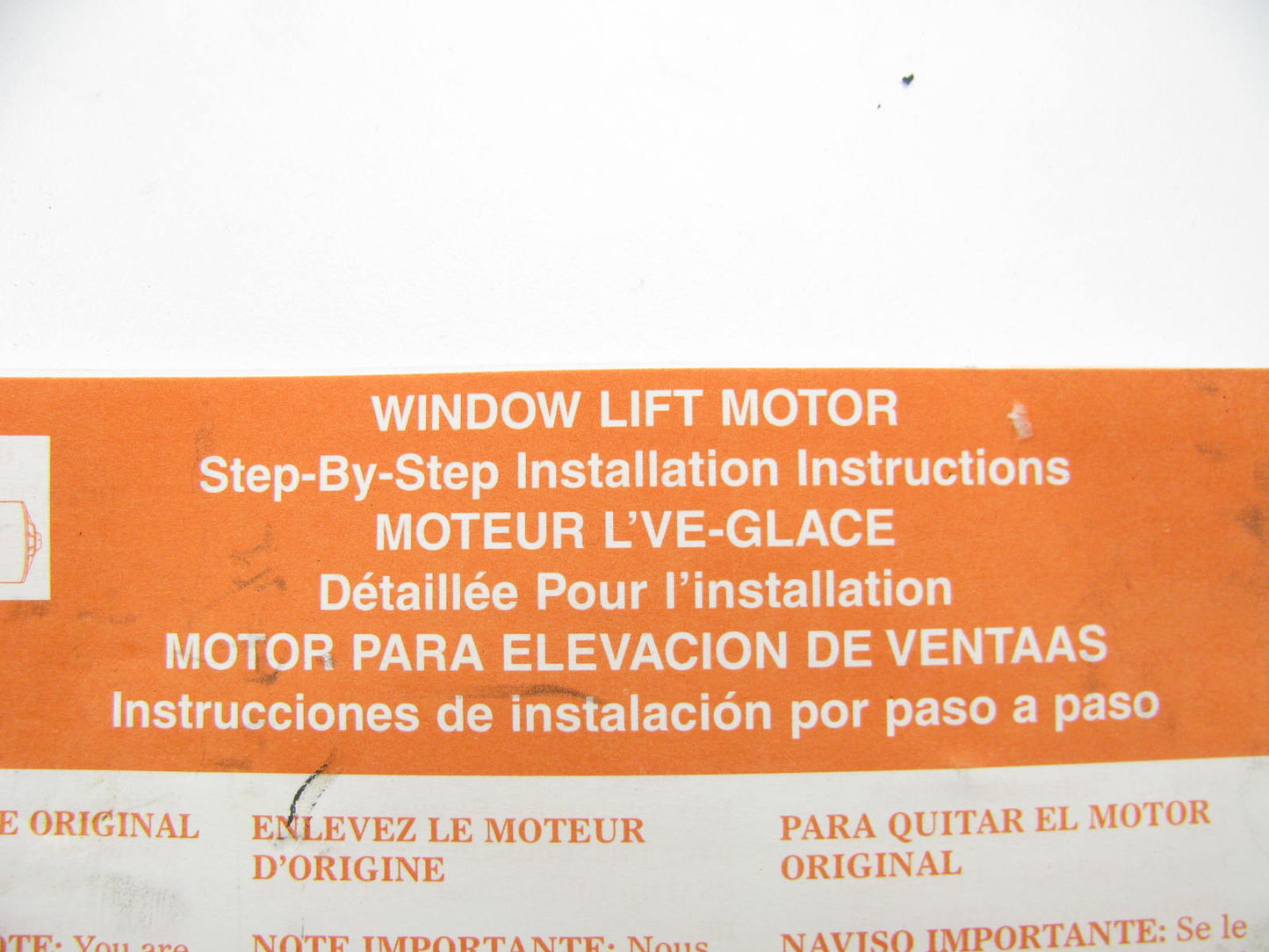 OEM Remanufacturing 42-343 Power Window Lift Motor - Right Passengers Side