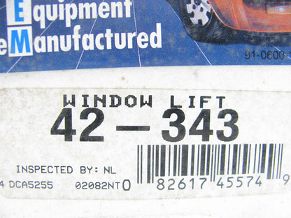OEM Remanufacturing 42-343 Power Window Lift Motor - Right Passengers Side