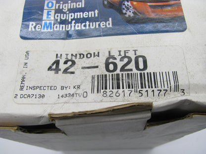 REMAN. 42-620 Power Window Motor -  Position: Front Left