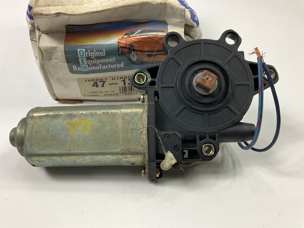 REMAN. OEM Remanufacturing 47-1349 FRONT LEFT Power Window Motor