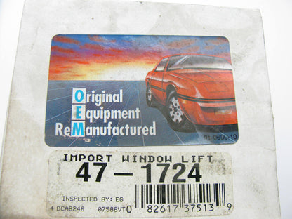 REMAN. Oem Remanufacturing 47-1724 FRONT LEFT Power Window Motor