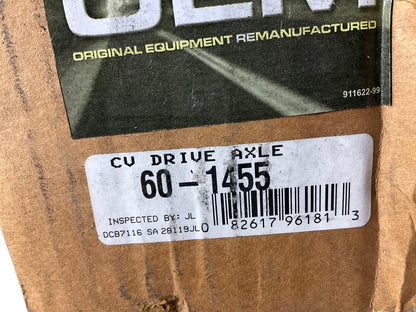 REMAN OEM Remanufacturing 60-1455 Rear Right CV Axle