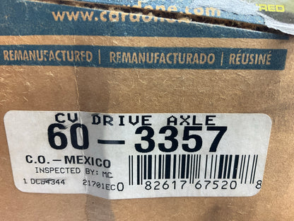 REMAN. OEM 60-3357 Front Right CV Axle For 1999-2005 Hyundai Sonata 2.4L