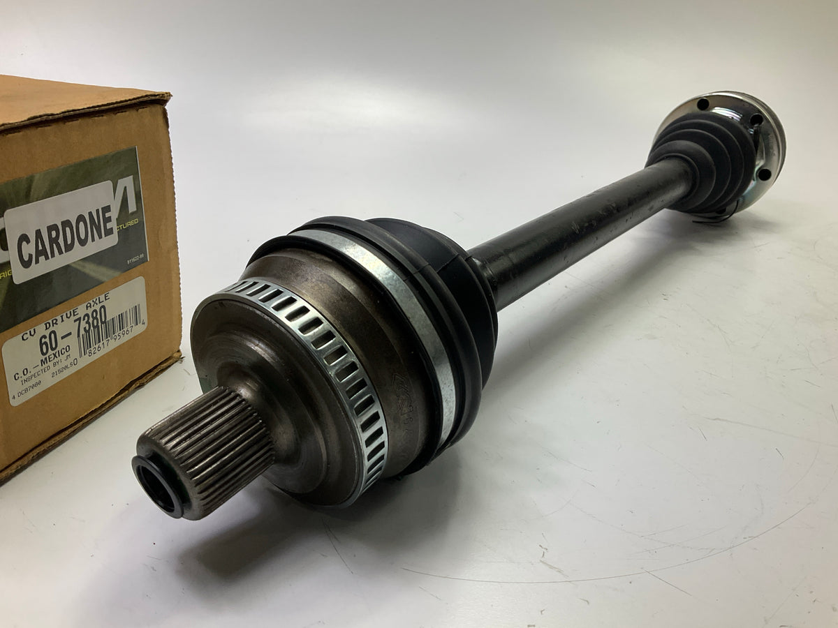 REMAN. OEM 60-7380 Rear CV Axle 2003-2009 Audi A4 Quattro, 04-09 Audi S4