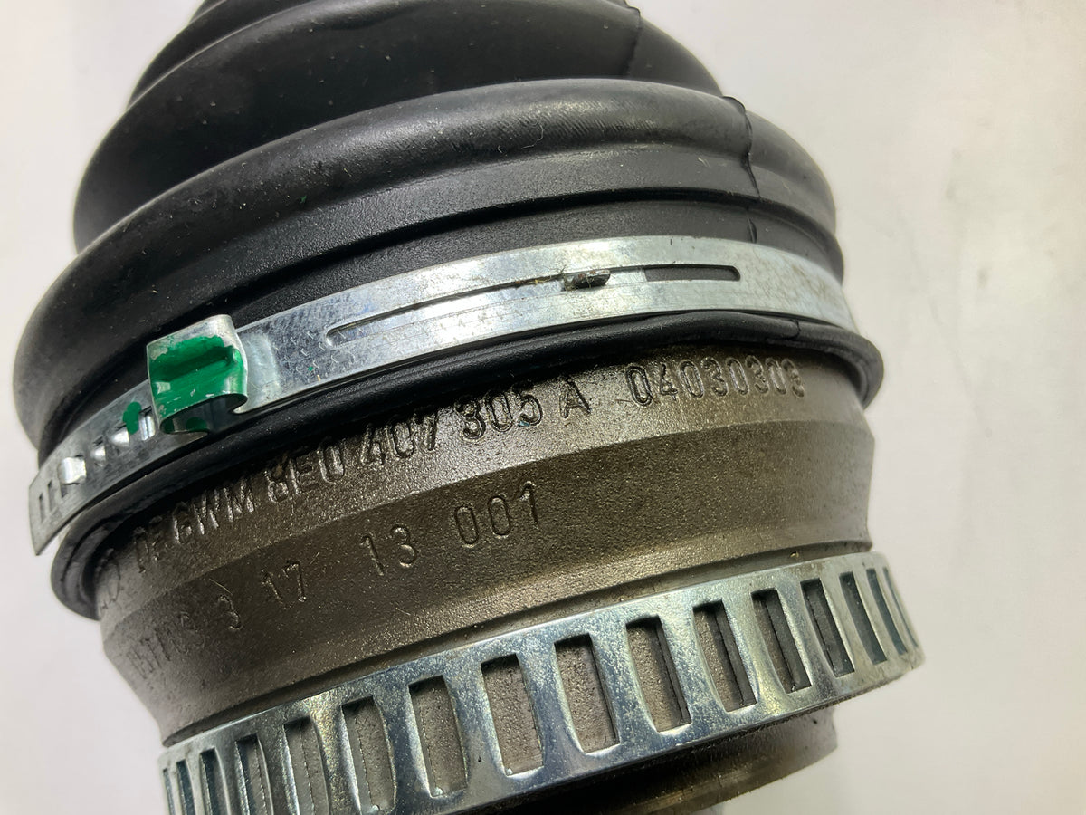 REMAN. OEM 60-7380 Rear CV Axle 2003-2009 Audi A4 Quattro, 04-09 Audi S4