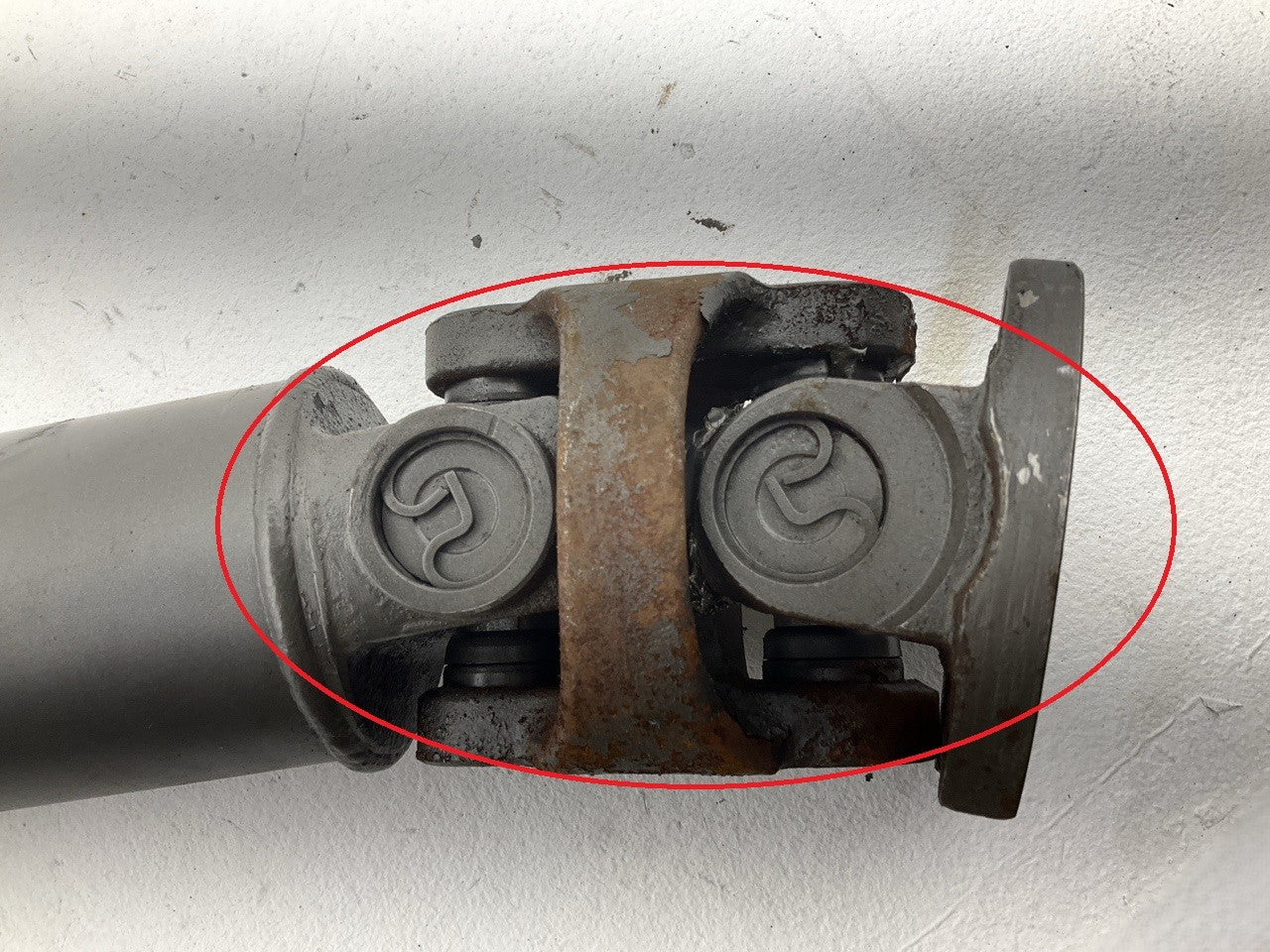 Has Surface, Rust See Photos REMAN. 65-9117 Rear Driveshaft Prop Shaft  54-5/16''