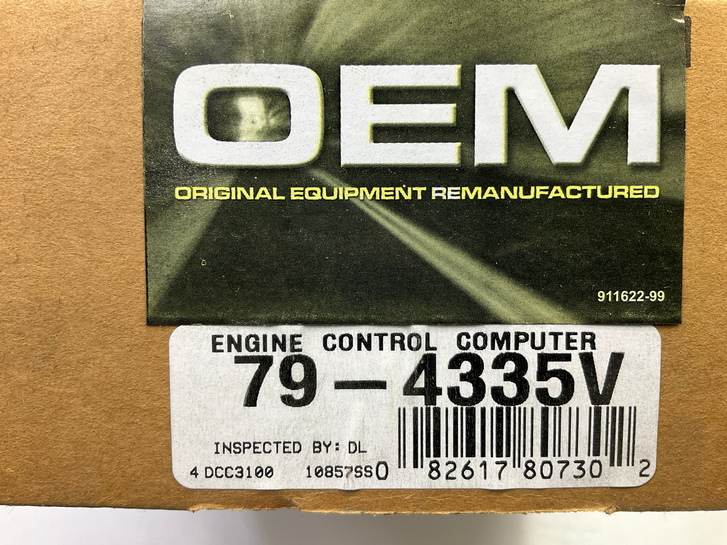 REMAN. 79-4335V Engine Control Module (ECM) For 2006 Dodge Ram 1500 3.7L-V6