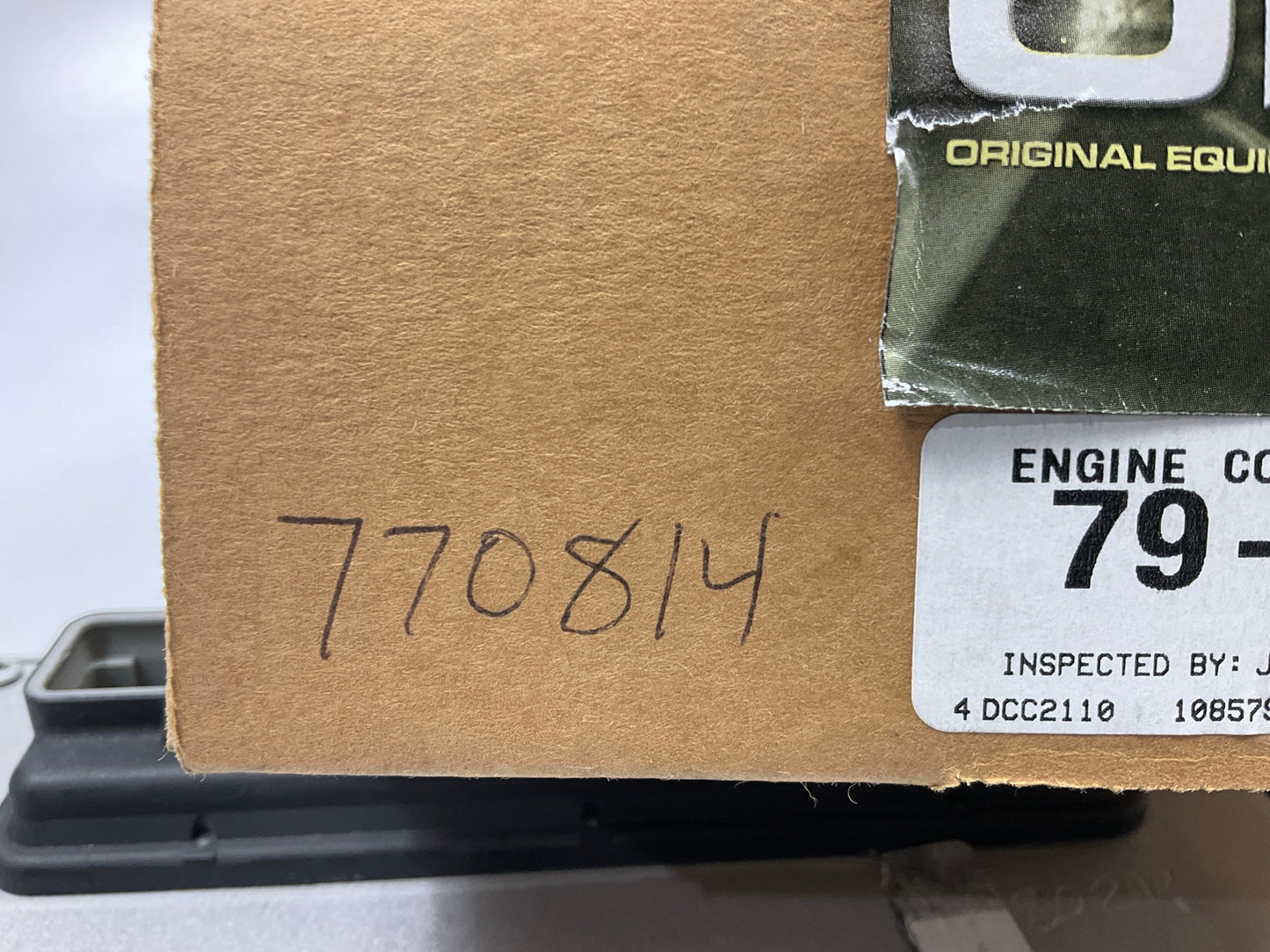 FLASH PROGRAMMING REQUIRED - REMAN. Oem Reman 79-4802V Engine Computer ECM