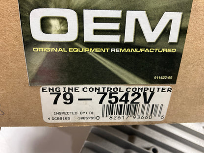 REMAN. 79-7542V Engine Control Module (ECM) For 2006 Pacifica 3.5L-V6