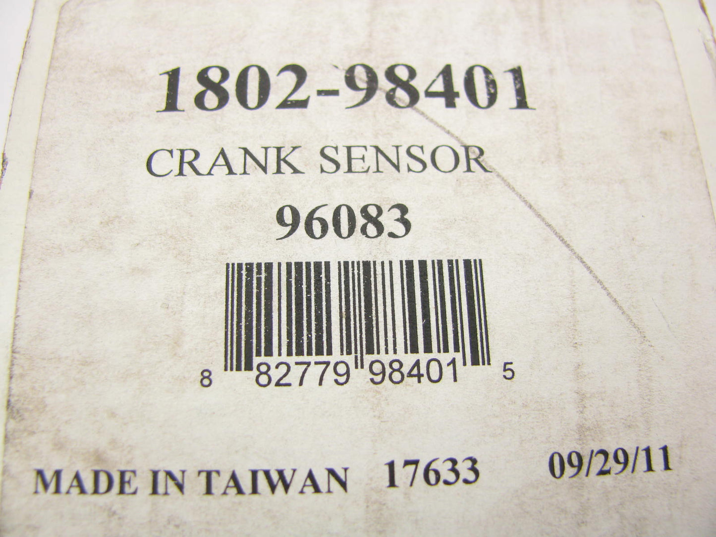 Original Engine 96083 Engine Crankshaft Crank Position Sensor