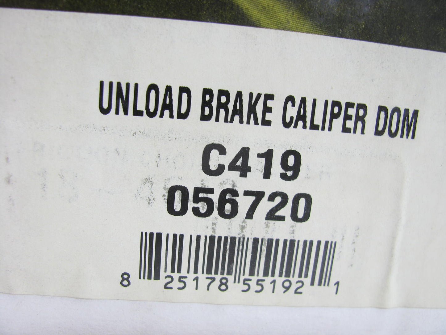 Oem Remanufacturing C419 Remanufactured Disc Brake Caliper - Front Right