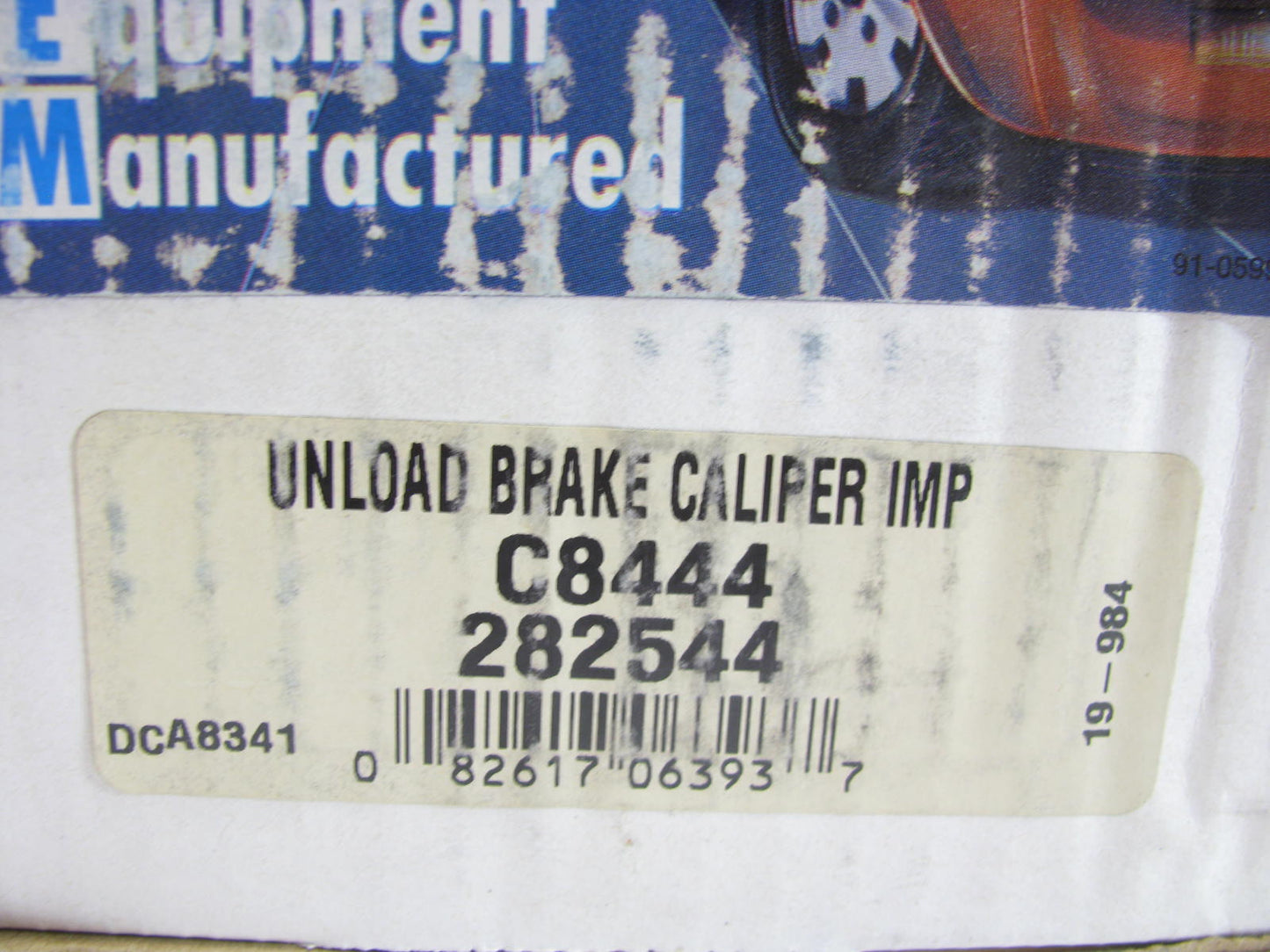 Oem Remanufacturing C8444 Remanufactured Disc Brake Caliper - Front Right