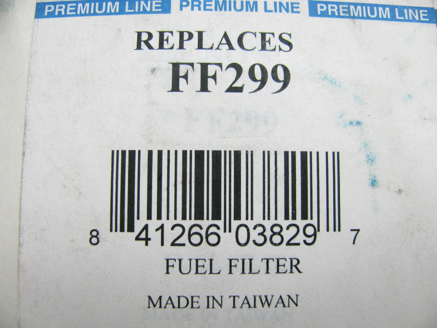Oem Remanufacturing FF299 Fuel Filter For 2001-2002 Ford Taurus
