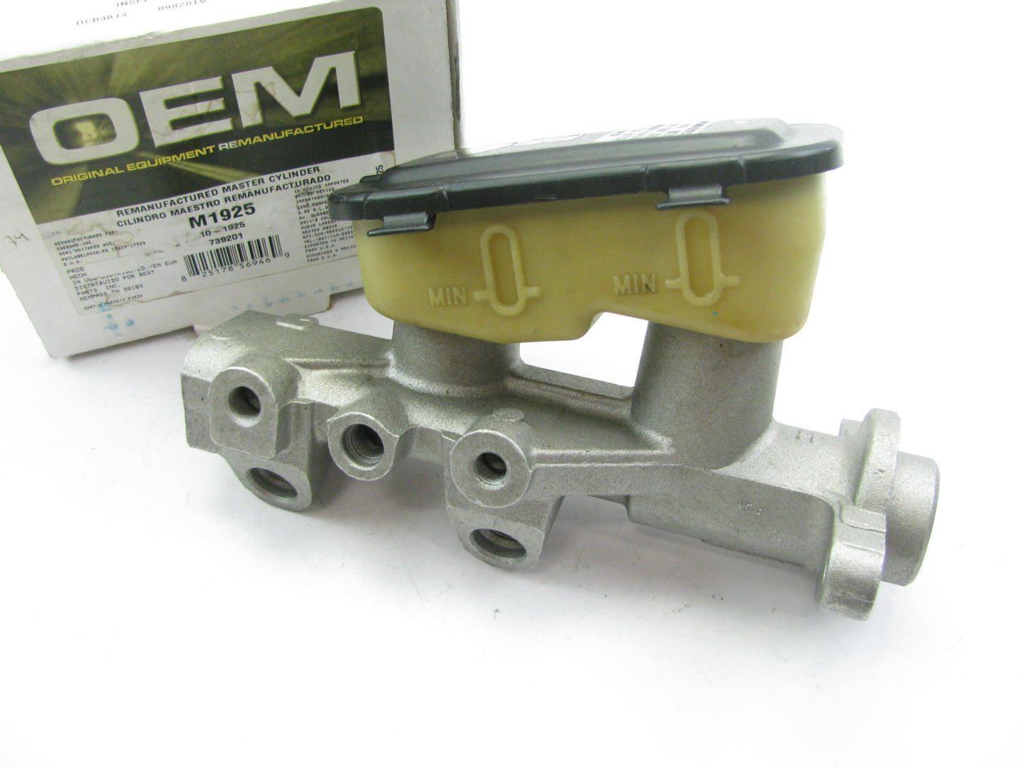 Oem Remanufacturing M1925 Reman Brake Master Cylinder