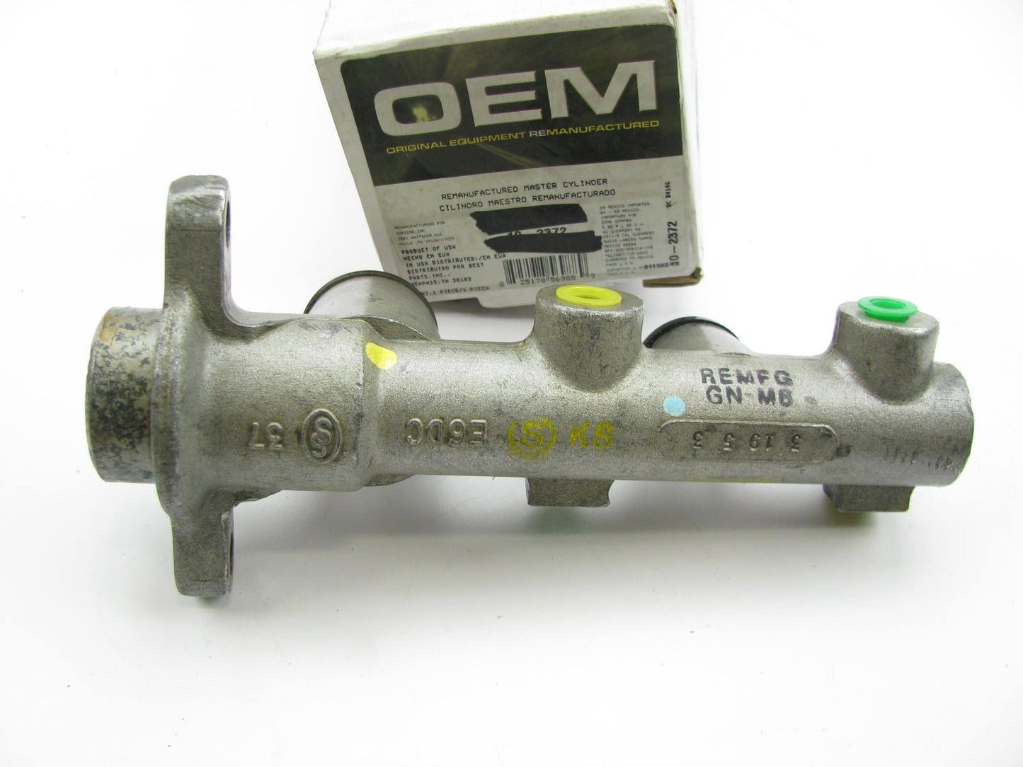Oem M2372 Reman Brake Master Cylinder W/O Reservoir 1986-1988 Taurus & Sable