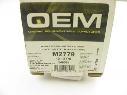Oem Remanufacturing M2779 Reman Brake Master Cylinder W/O Reservoir