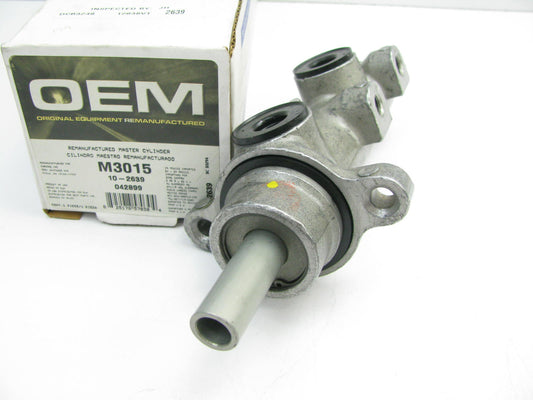 Oem Remanufacturing M3015 Brake Master Cylinder W/ O Reservoir