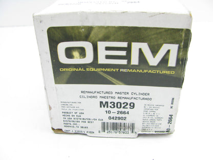 Oem Remanufacturing M3029 Brake Master Cylinder W/ O Reservoir