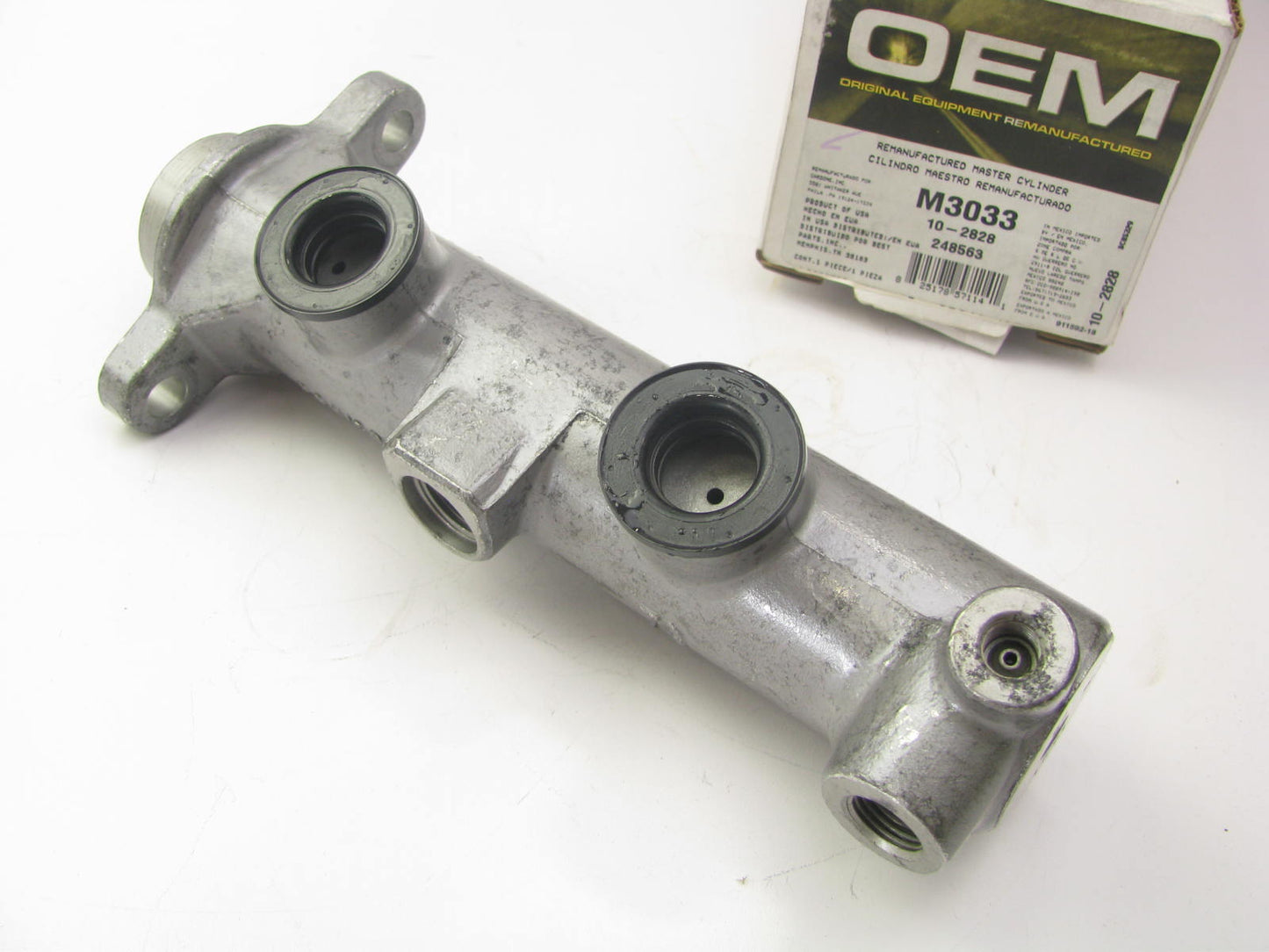 Oem Remanufacturing M3033 Reman Brake Master Cylinder W/O Reservoir