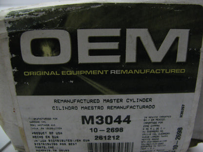 Oem M3044 Reman Brake Master Cylinder 1995-96 Ford Contour & Mercury Mystique