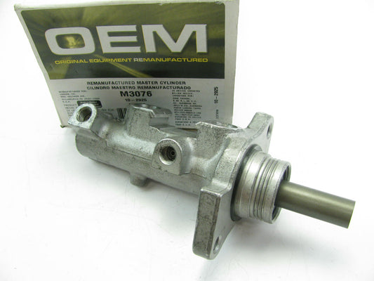 Oem Remanufacturing M3076 Reman Brake Master Cylinder W/O Reservoir