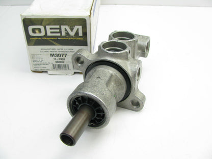 Oem Remanufacturing M3077 REMAN Brake Master Cylinder W/O Reservoir
