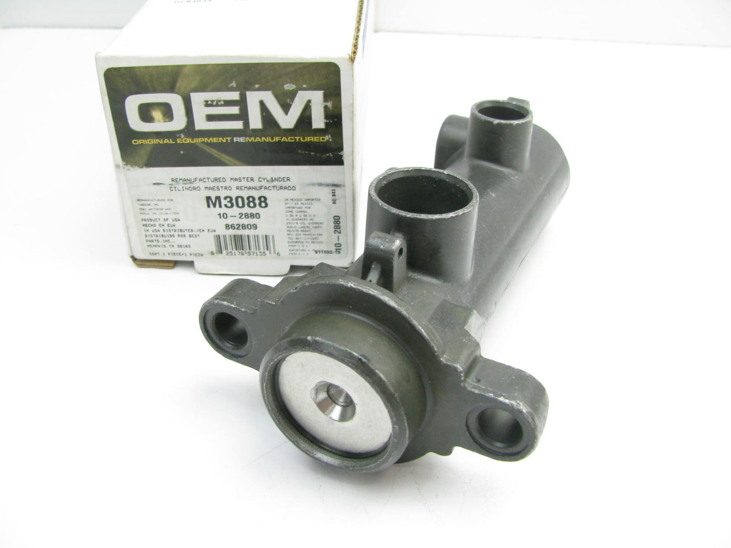 Oem Remanufacturing M3088 Reman Brake Master Cylinder W/O Reservoir