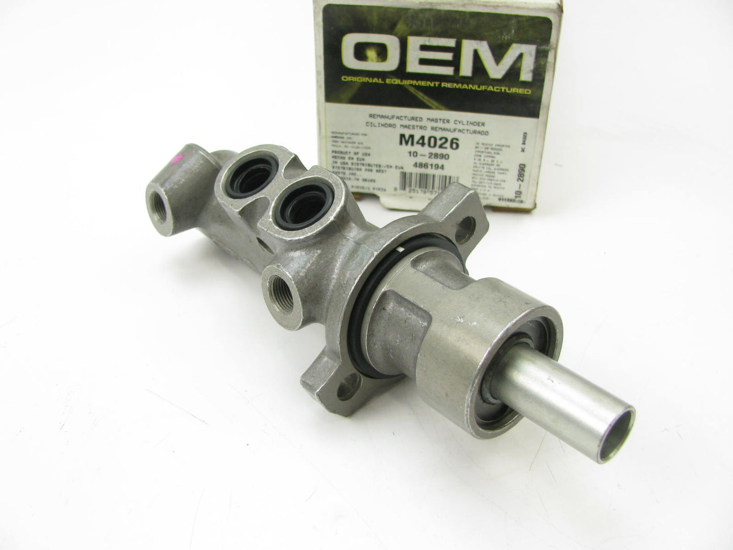 Oem Remanufacturing M4026 Reman Brake Master Cylinder W/O Reservoir