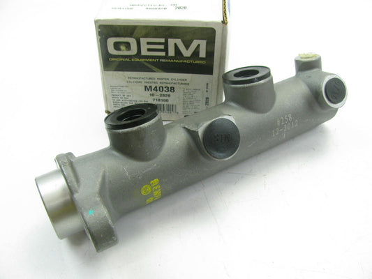 Oem Remanufacturing M4038 Brake Master Cylinder W/O Reservoir