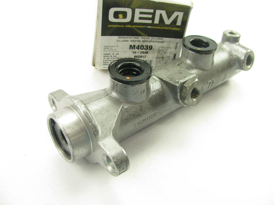 Oem Remanufacturing M4039 Reman Brake Master Cylinder W/O Reservoir