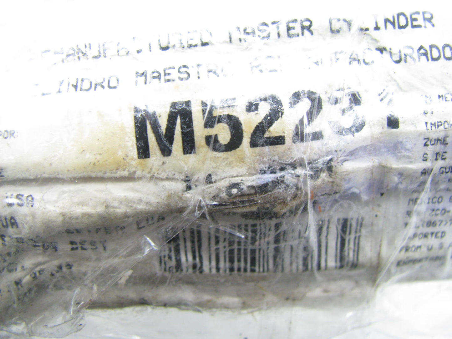 Oem M52231 Remanufactured Brake Master Cylinder W/O Reservoir