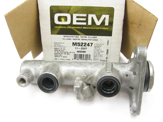 Oem Remanufacturing M52247 Reman Brake Master Cylinder For 1987-91 Toyota Camry