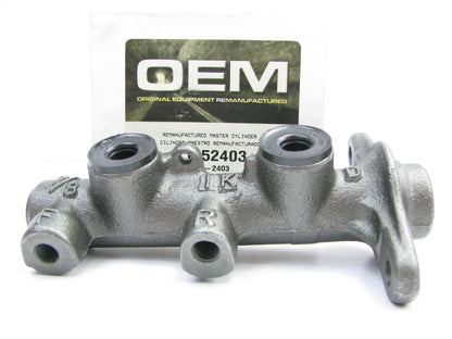 Oem Remanufacturing M52403 Brake Master Cylinder W/ O Reservoir 7/8'' Bore