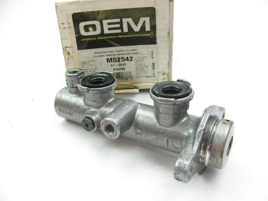 Oem Remanufacturing M52542 Brake Master Cylinder W/ O Reservoir 4-Wheel ABS