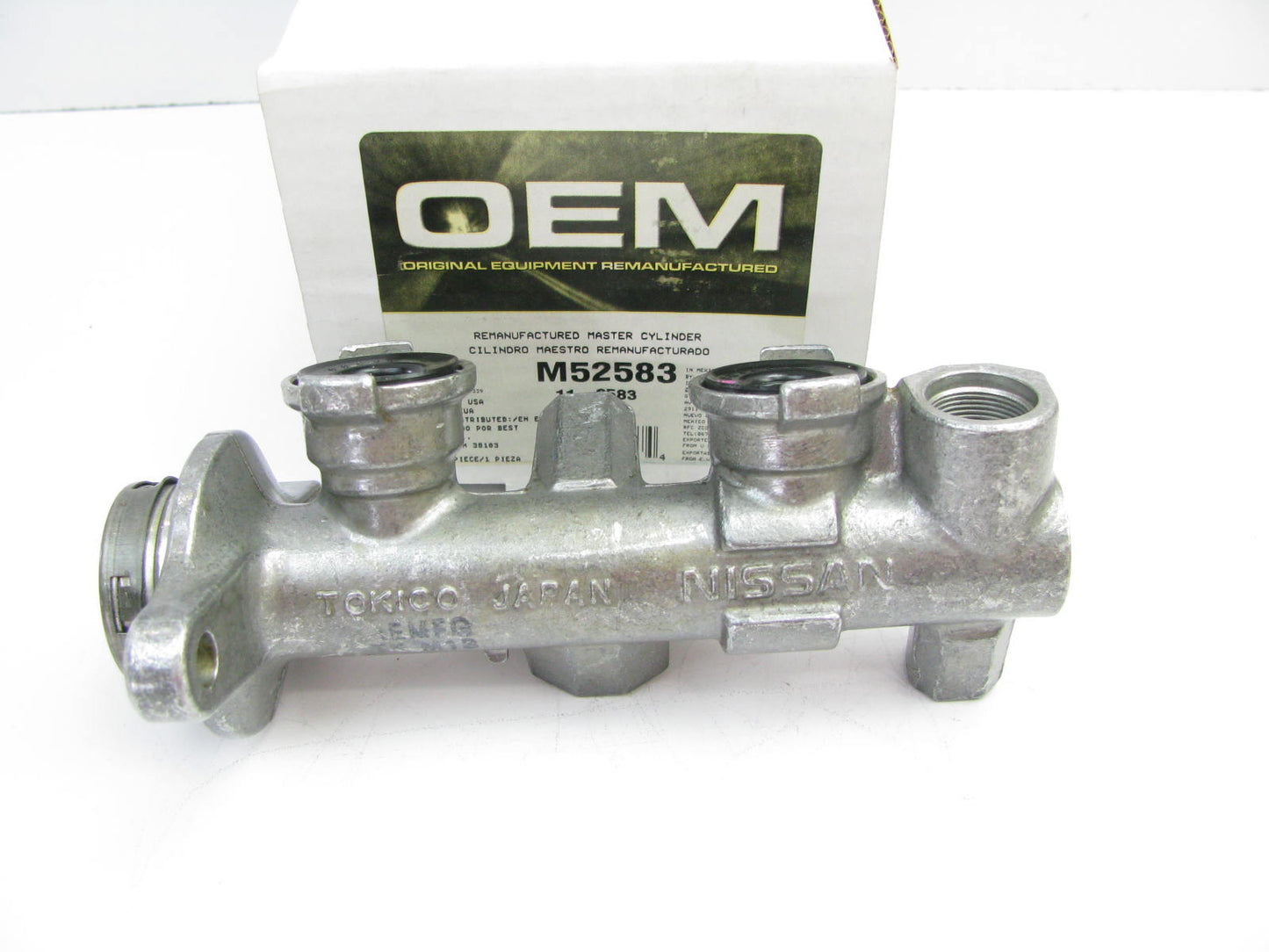 Oem Reman. M52583 Brake Master Cylinder W/O Reservoir  For 1991-94 Nissan Sentra