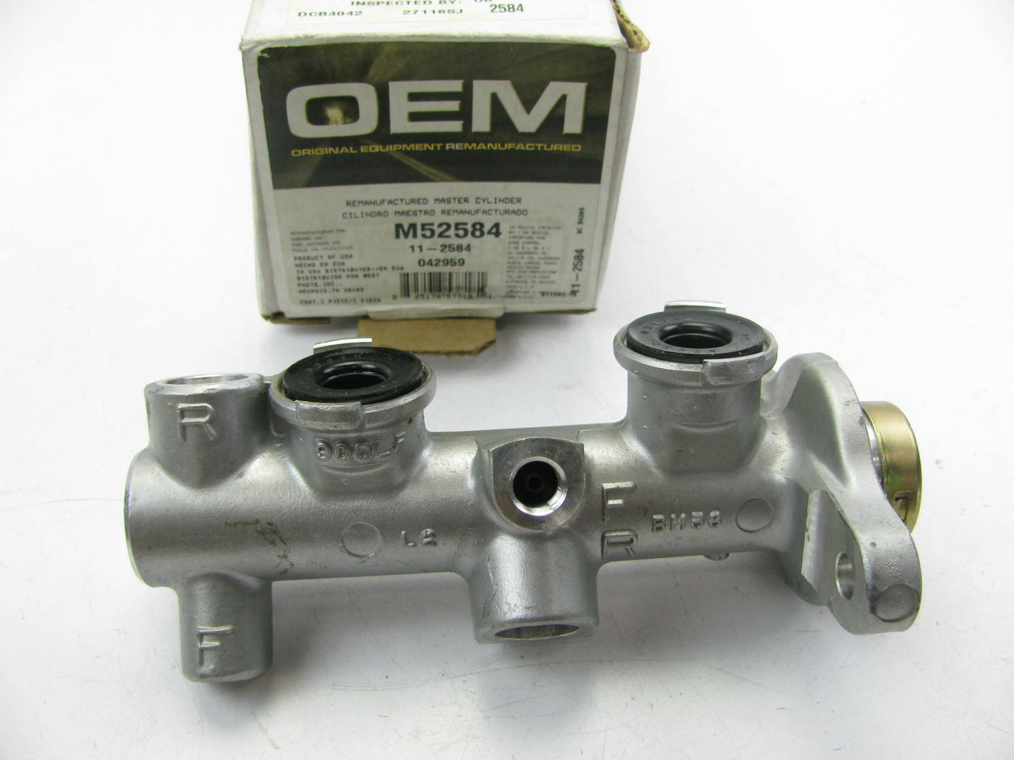 Oem M52584 Reman Brake Master Cylinder For 1991-1994 Nissan Sentra 1991-1993 NX