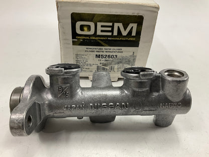 Oem Remanufacturing M52603 Reman Brake Master Cylinder W/O Reservoir